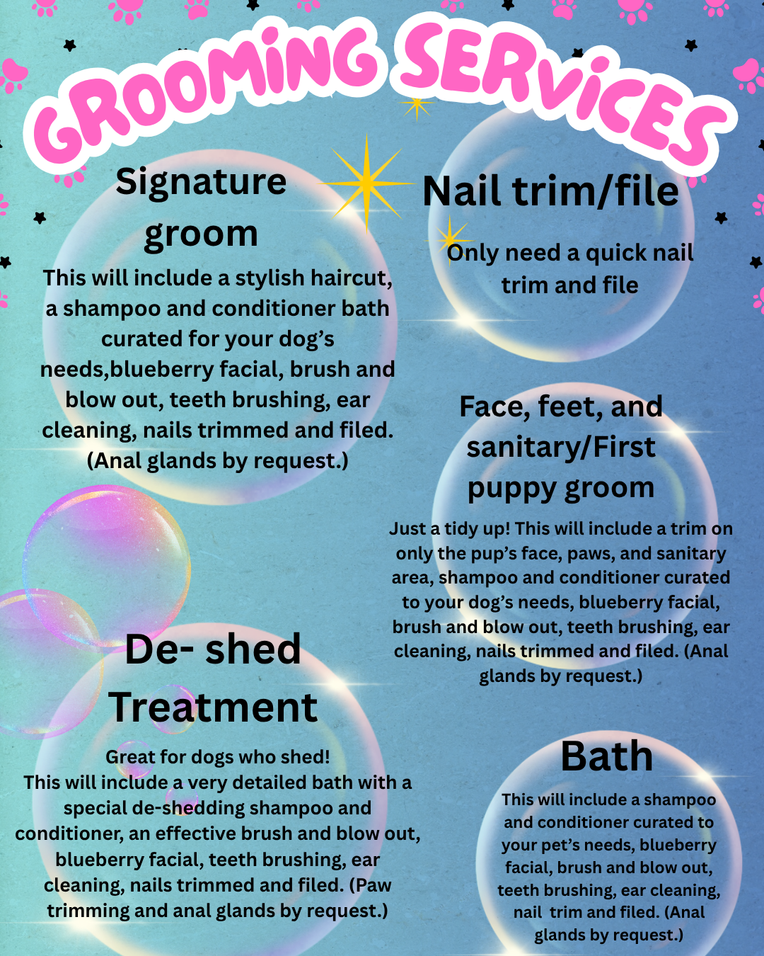 Buffy's Grooming Services